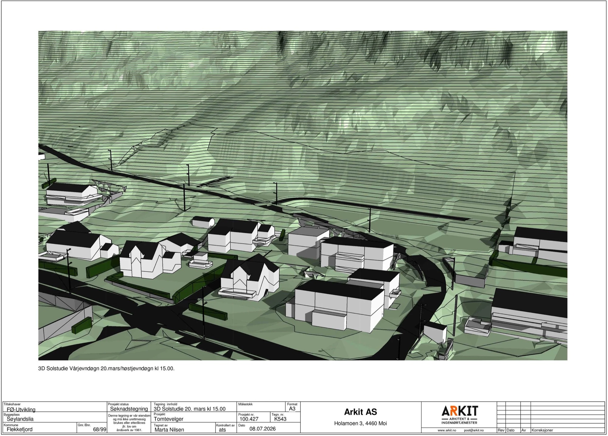 Solstudie Søylandslia 20. mars kl. 15.00